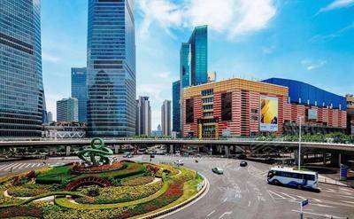 上海正大广场场地环境基础图库